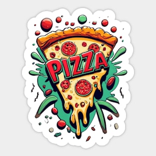 In Pizza We Crust Tee Sticker